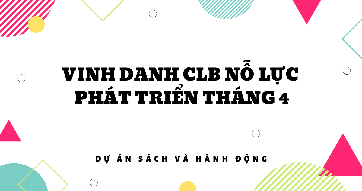 VINH DANH GIẢI THƯỞNG CLB THÁNG 9
